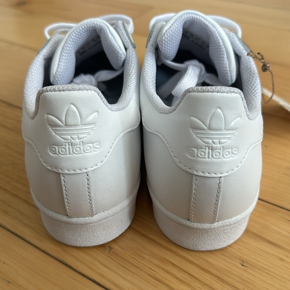 Adidas Superstar, white, US4.5M/6W - Picture 5 of 9